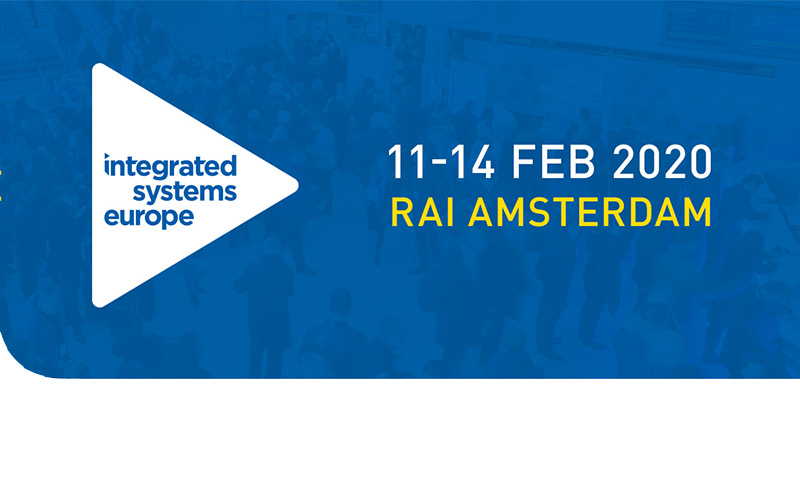 Retrouvez-nous au <strong>salon ISE 2020</strong> à Amsterdam