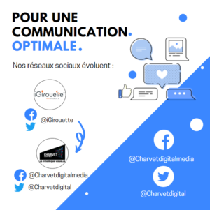 Nos Facebook et Twitter changent de nom !